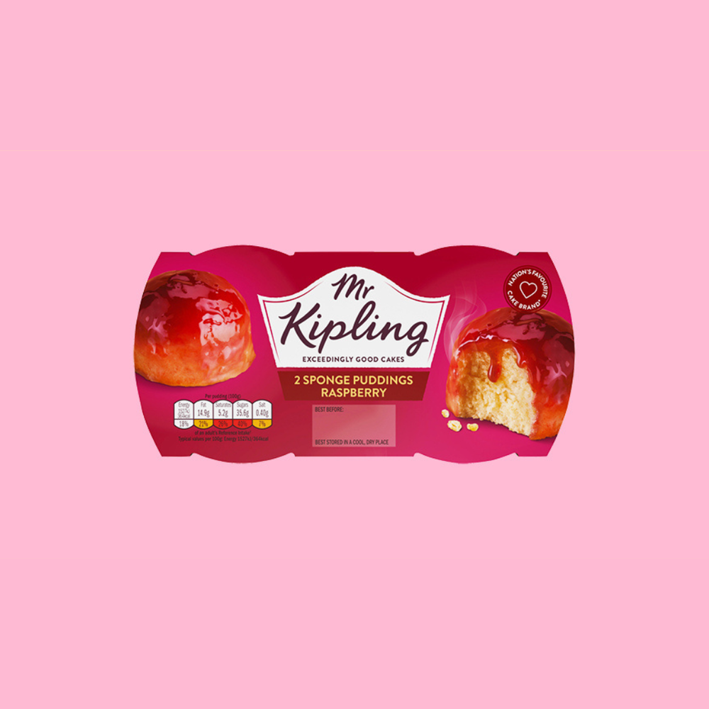 Mr Kipling's Raspberry Puds