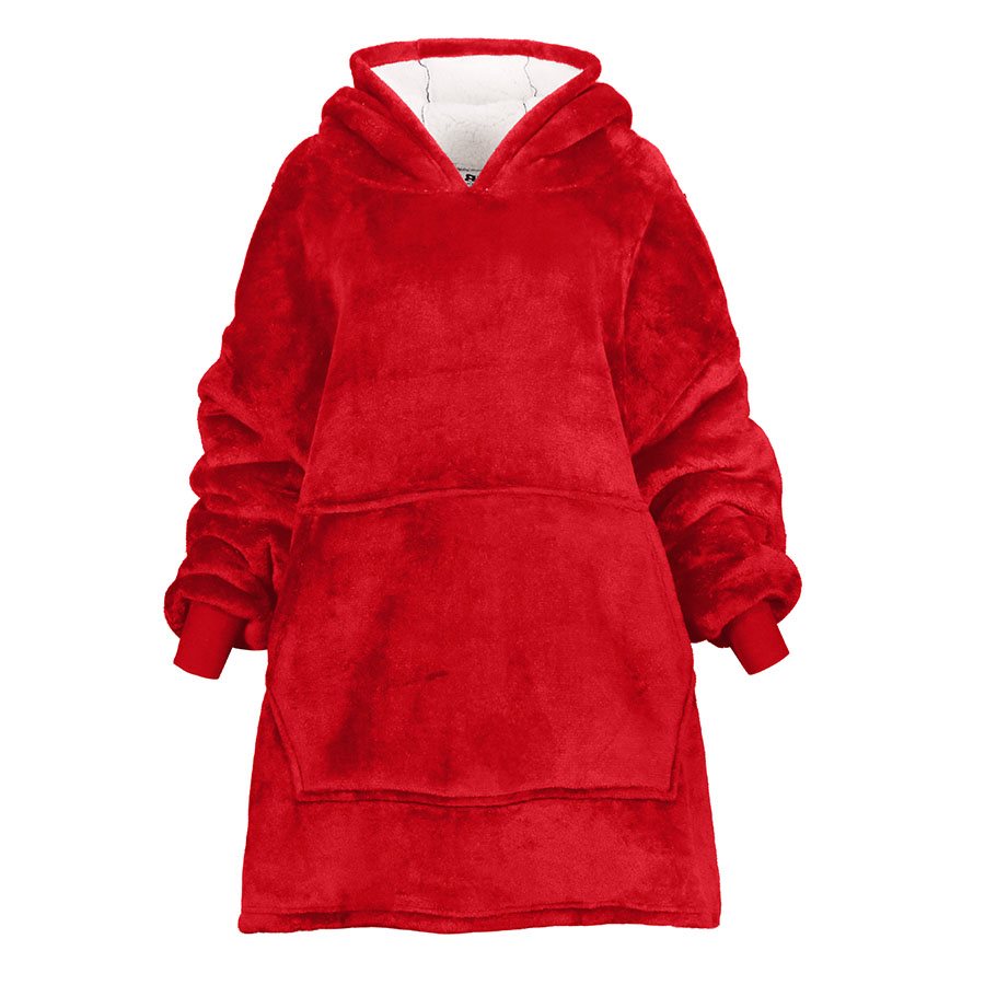 BB Sherpa Hoodie Red