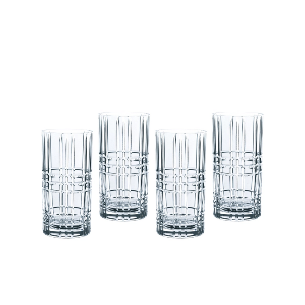 Nachtmann Square Long Drink Set of 4