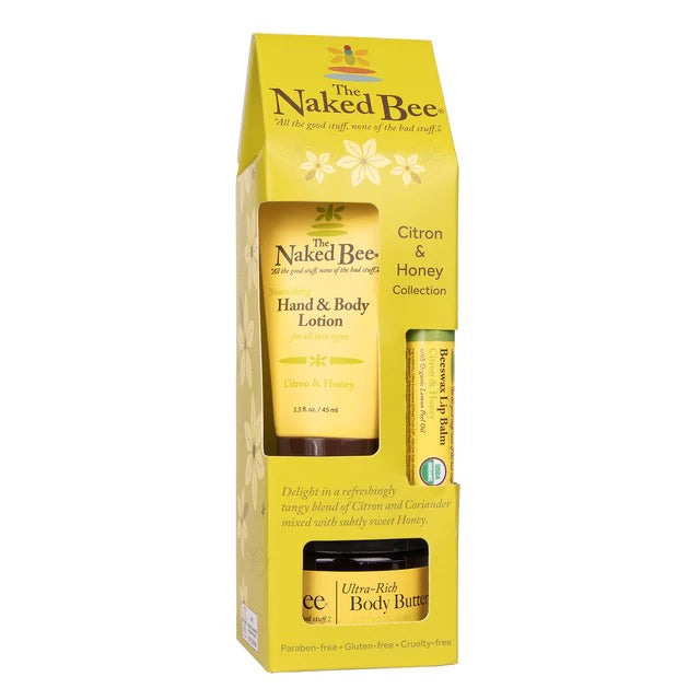 Naked Bee Citron & Honey Classic Gift Set