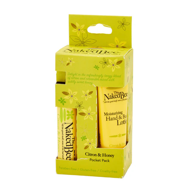 Naked Bee Citron & Honey Classic Pocket Pack