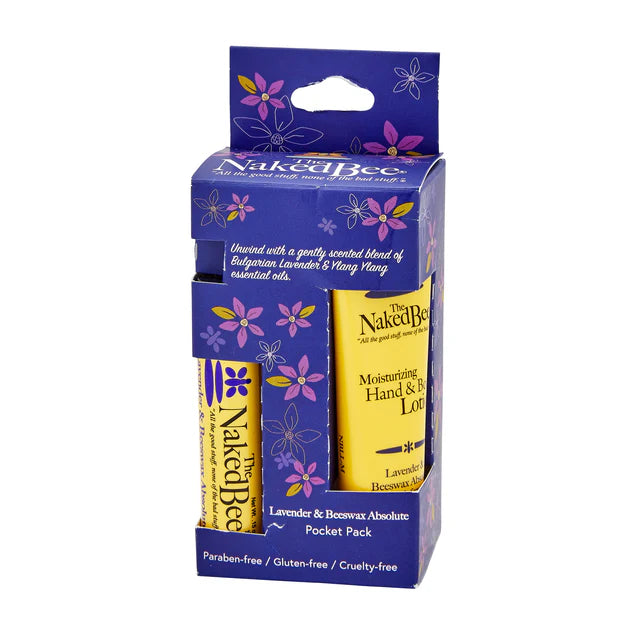 Naked Bee Lavender & Beeswax Absolute Classic Pocket Pack