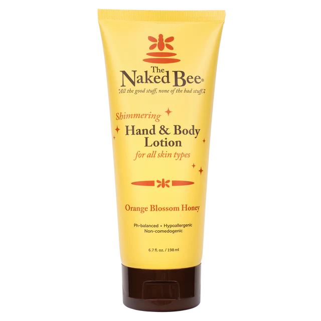 Naked Bee Orange Blossom Honey Shimmering Lotion 6.7oz