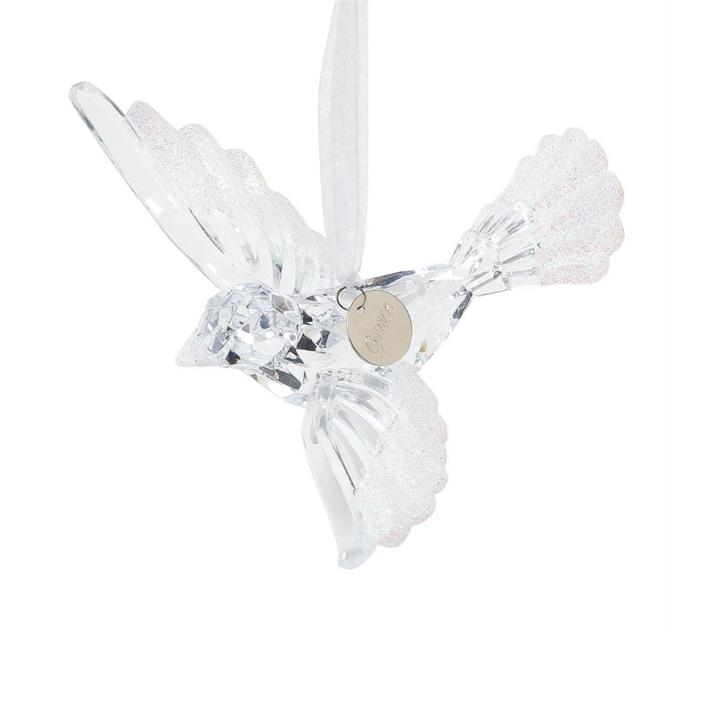 Live Simply Dove Ornament