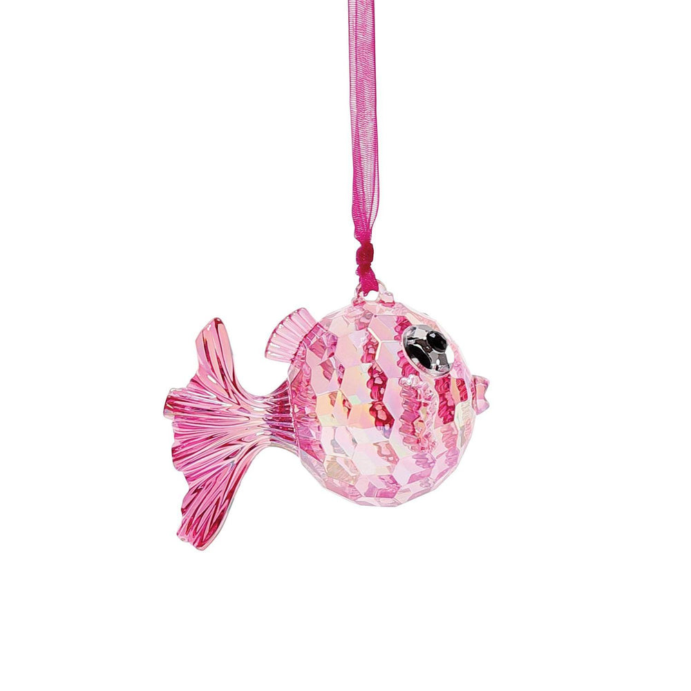 .The Christmas Puffer Fish Ornament