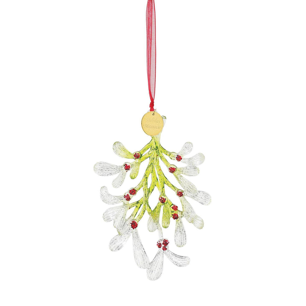 .The Christmas Mistletoe Kisses Ornament