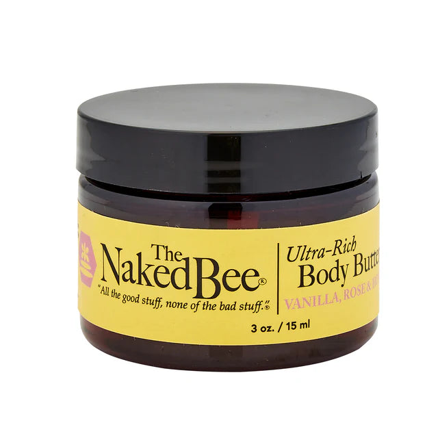 Naked Bee Vanilla, Rose & Honey Contemporary Gift Set