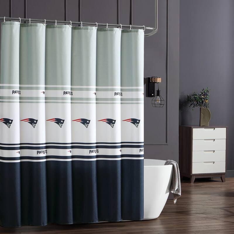 The NFL Shower Curtain - New England Patriots