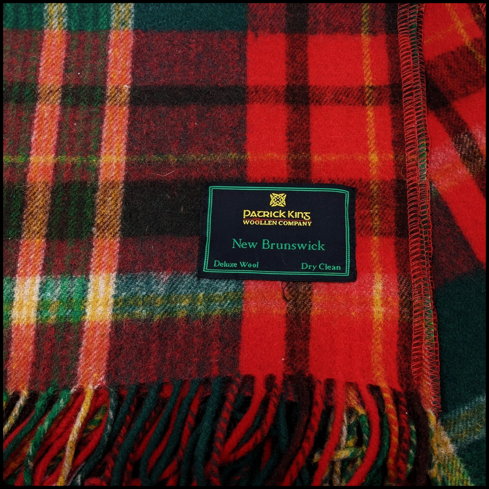 New Brunswick-Tartan Deluxe Blanket