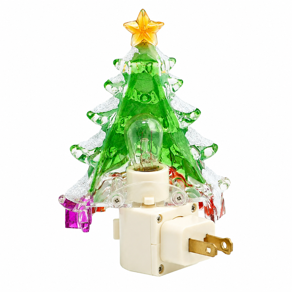 Nightlight - Christmas Tree with Teddy