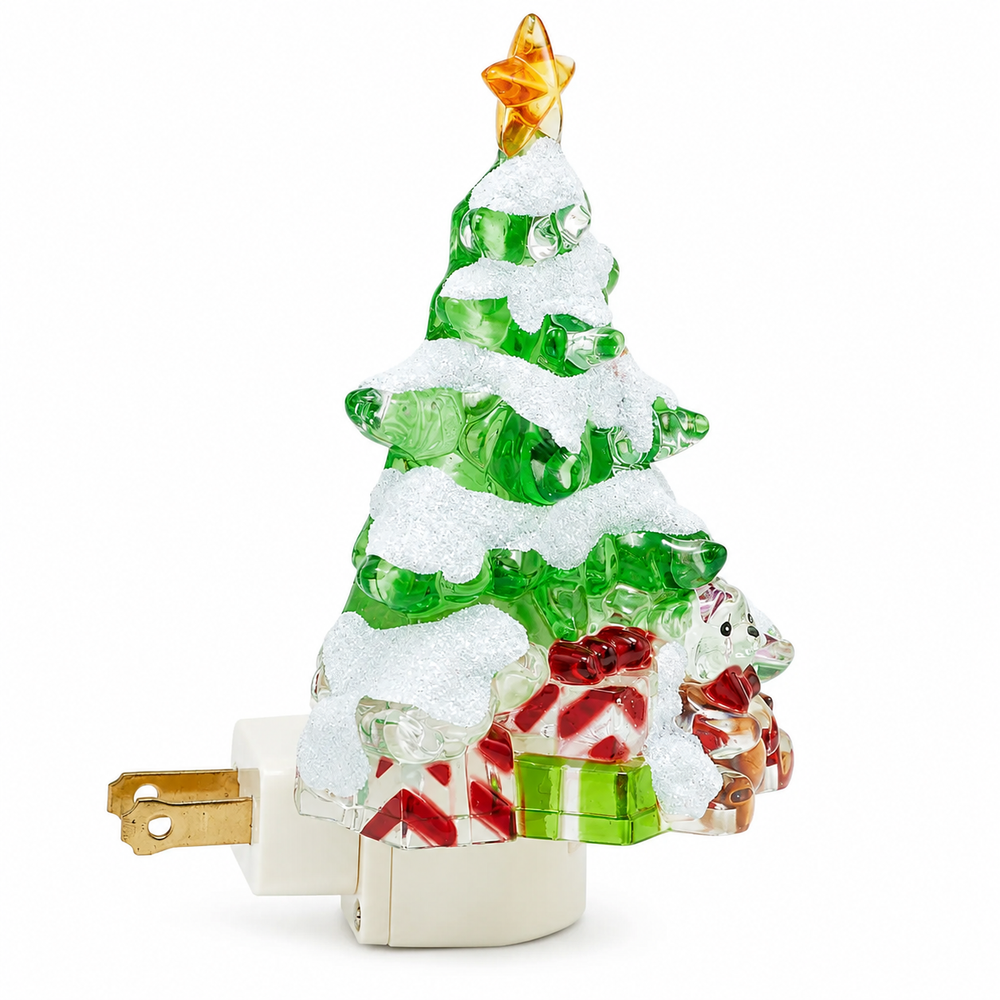 Nightlight - Christmas Tree with Teddy