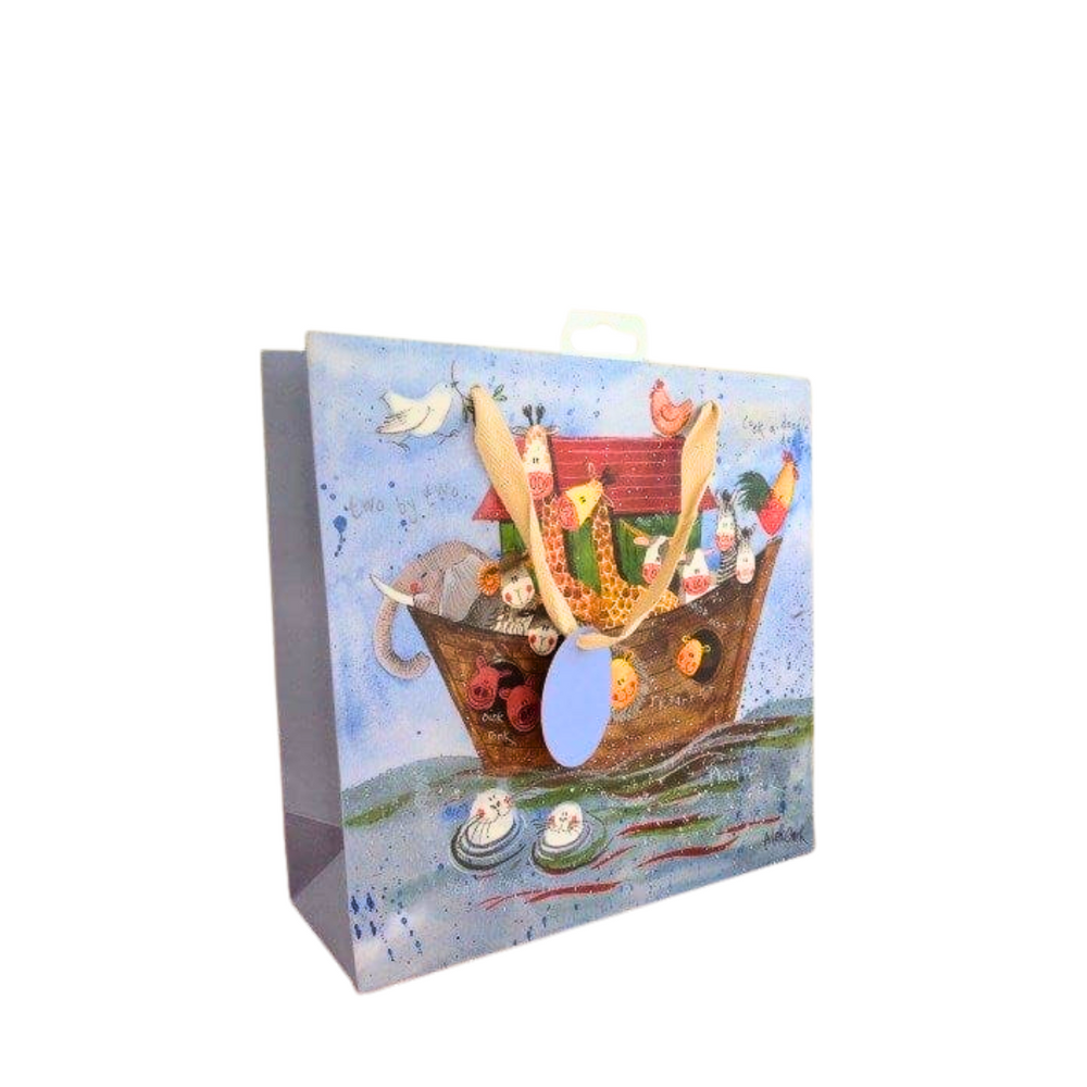 Alex Clark Medium Gift Bag - Noah's Ark