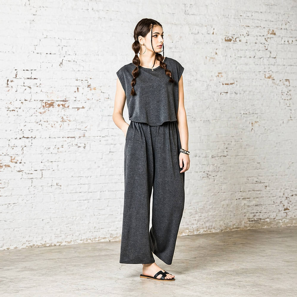 Noflik French Terry Jumpsuit