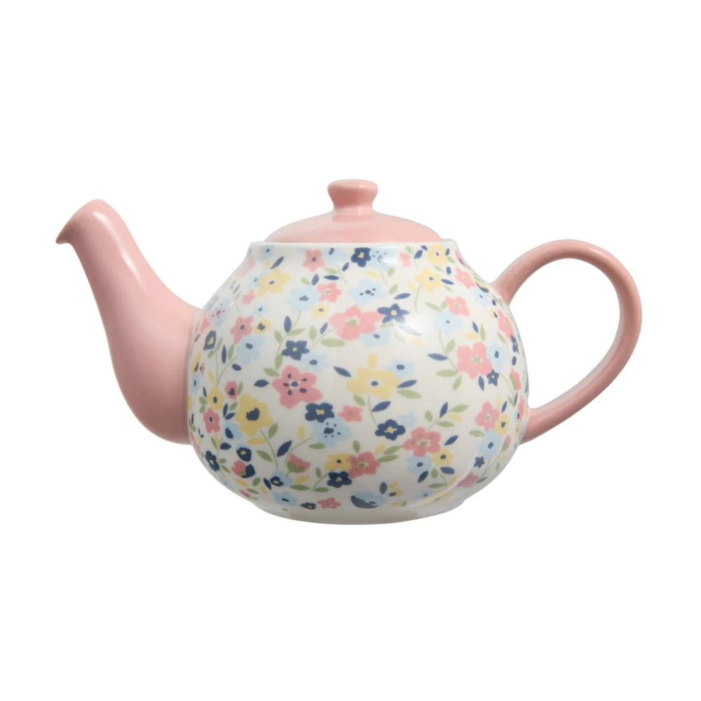 Maxwell & Williams Olde English Teapot Pink Floral 1.1L
