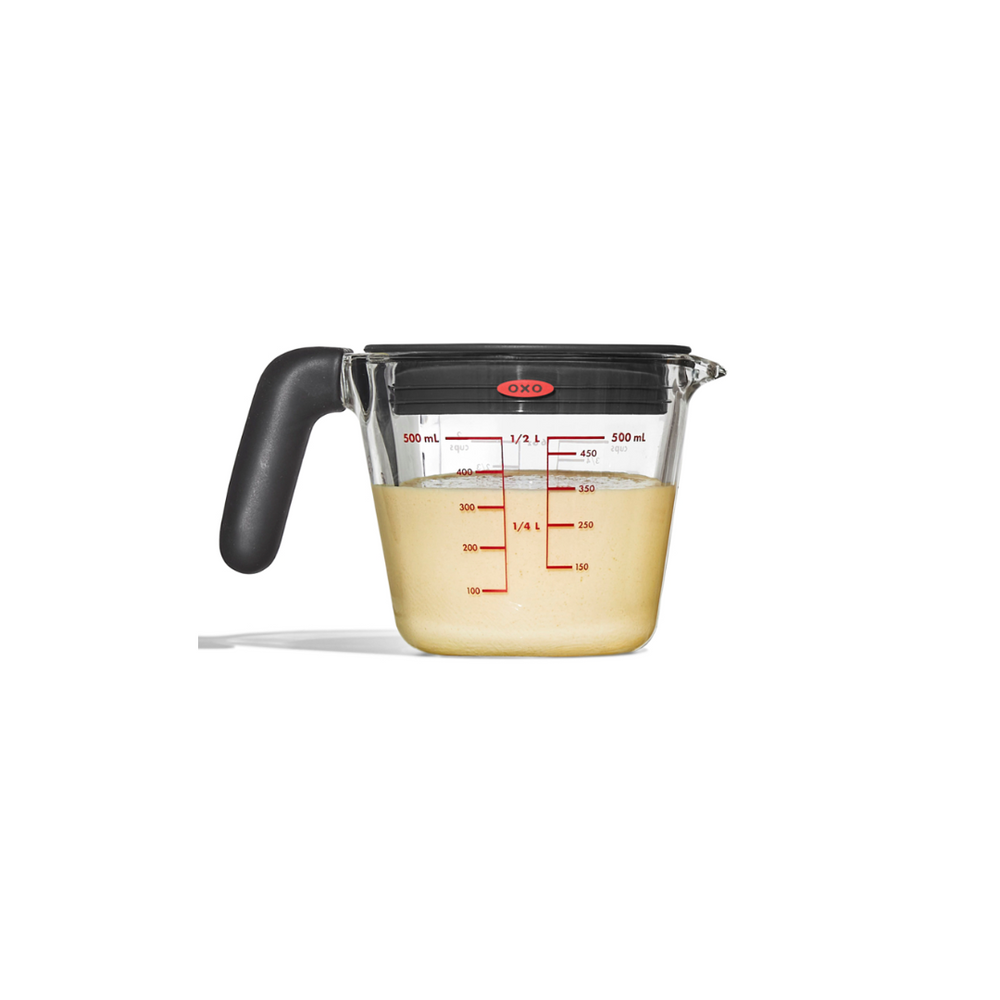 OXO - Glass Measuring Cup with Lid 2-Cup