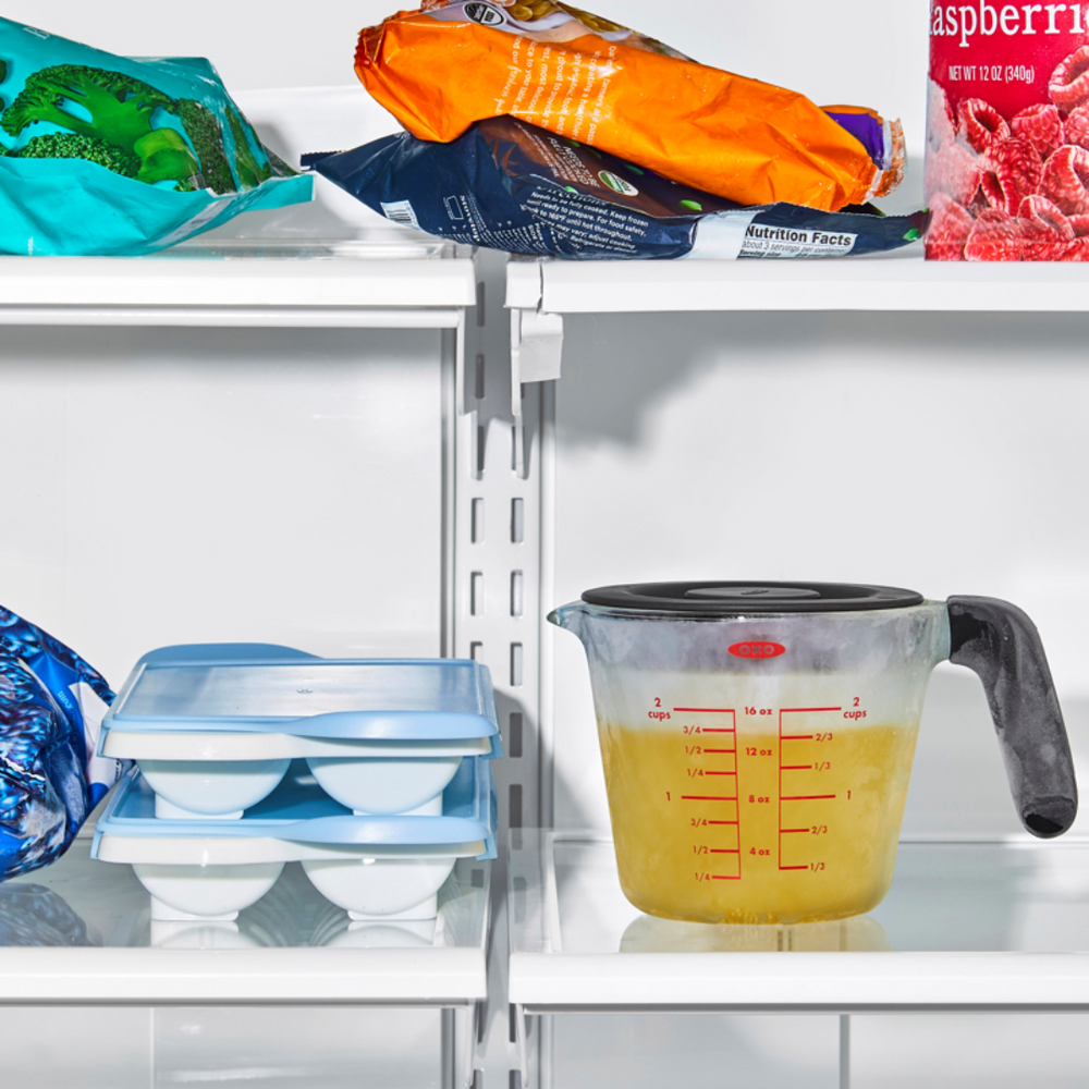 OXO - Glass Measuring Cup with Lid 2-Cup