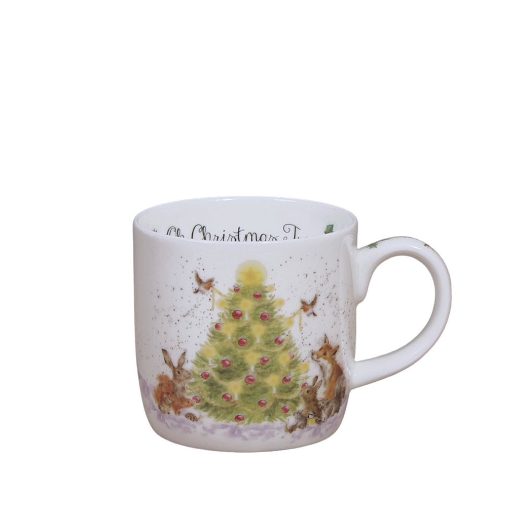 Wrendale 14 oz Mug - Oh Christmas Tree