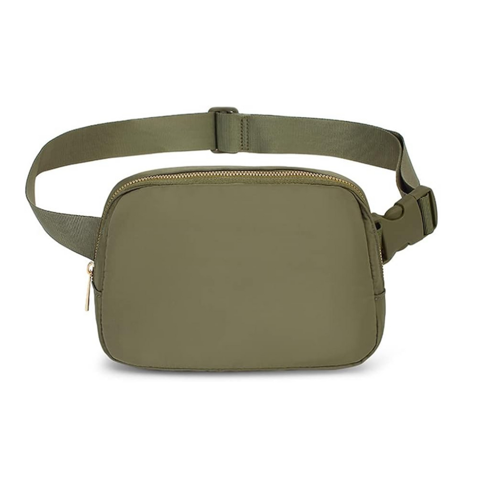 Fashion Fabric Olive Fanny Pack Cross Body (S-3005)