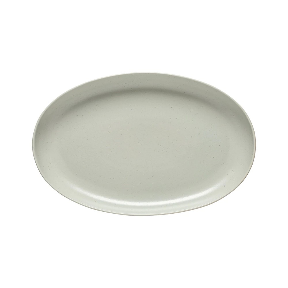 Casafina Pacifica Oyster Grey Oval Platter