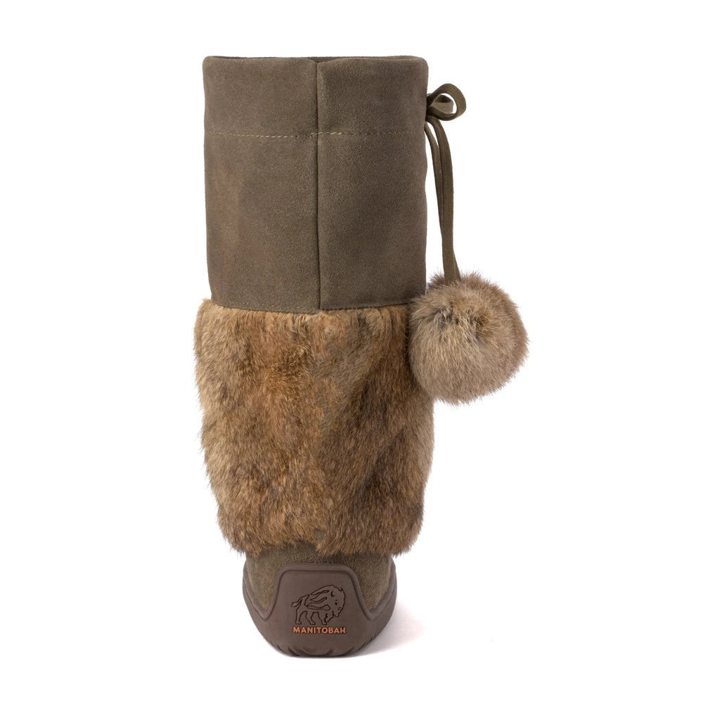 Manitobah Waterproof Snowy Owl Dark Olive