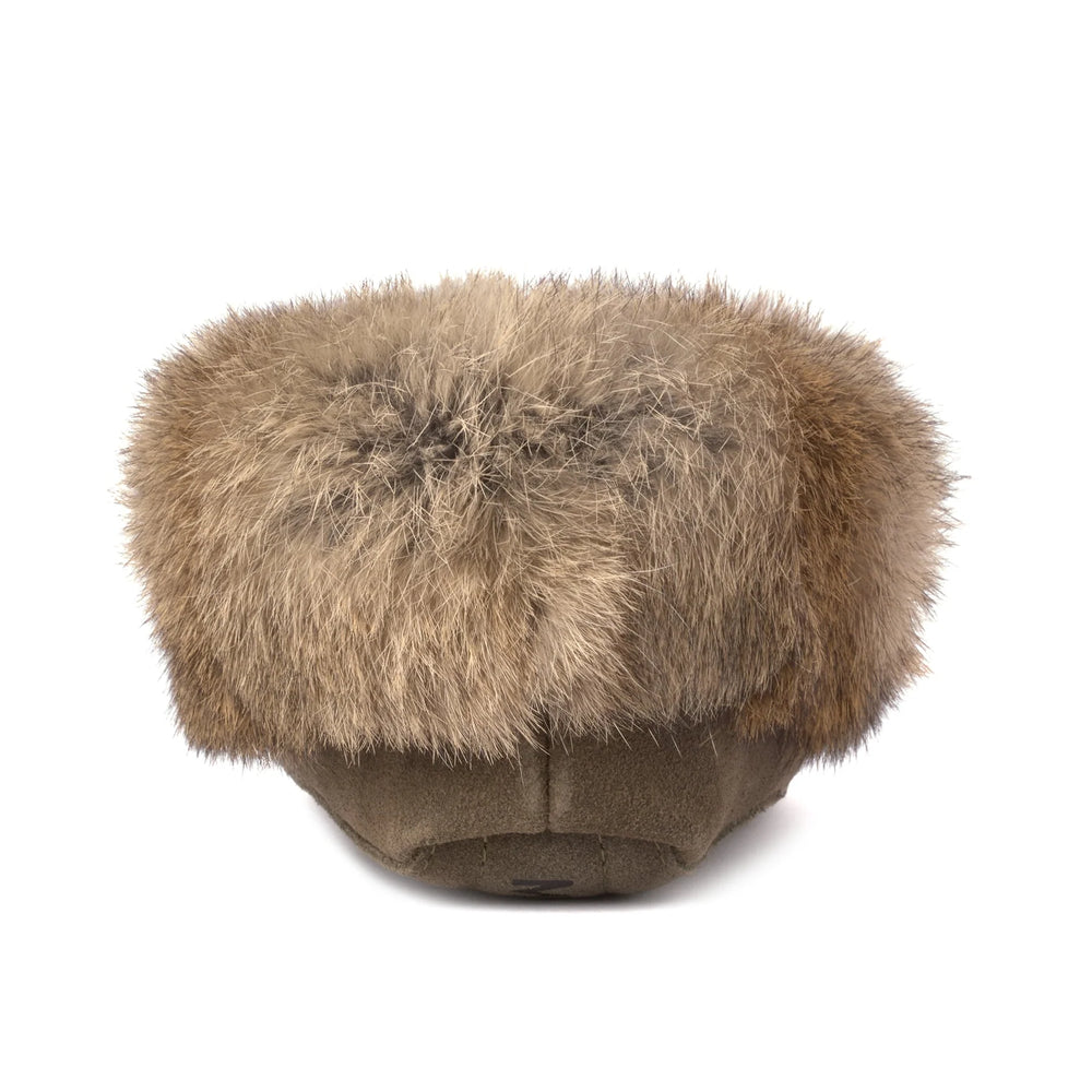 Manitobah Tipi Suede Moccasin Dark Olive