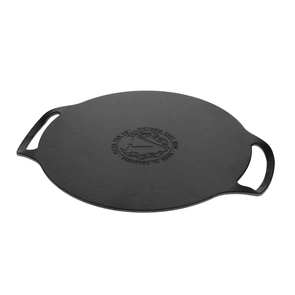 Victoria Cast Iron Pizza Pan 15"