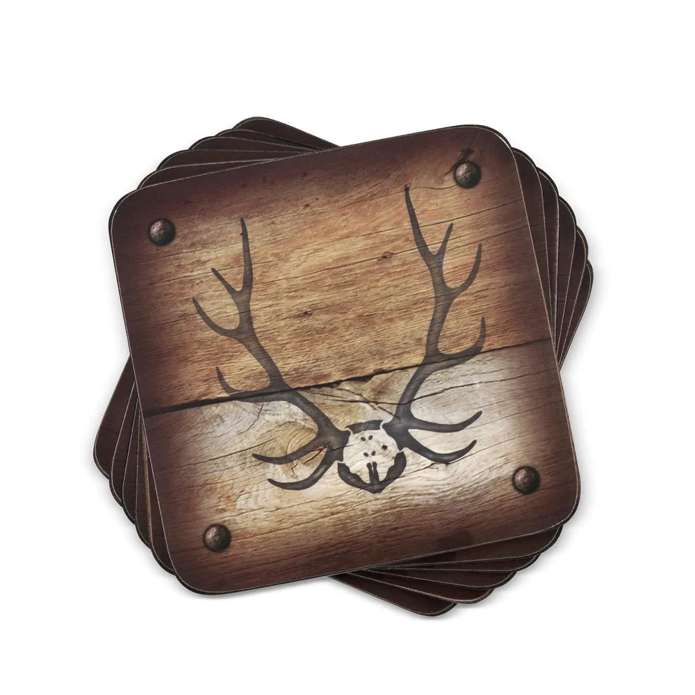 Lodge Coasters - Set of 6