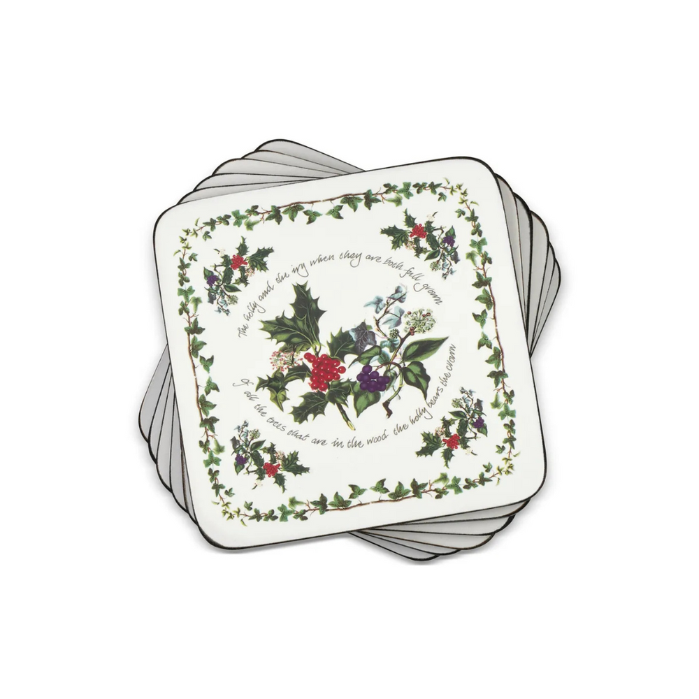 Pimpernel The Holly and The Ivy Coasters