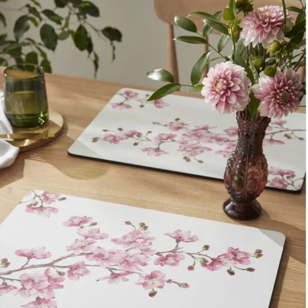 Pink Blossom Placemats - Set of 4