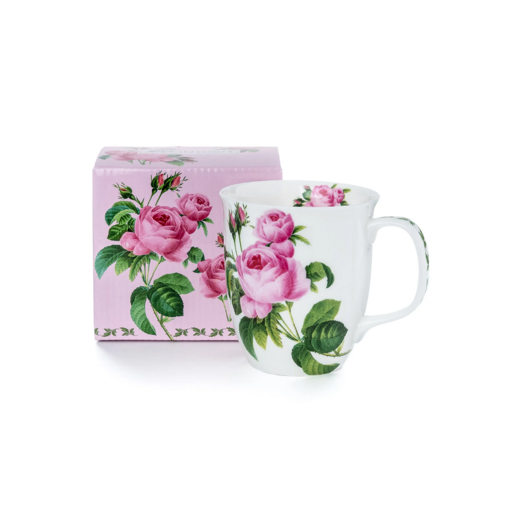 Pink Rose Java Mug