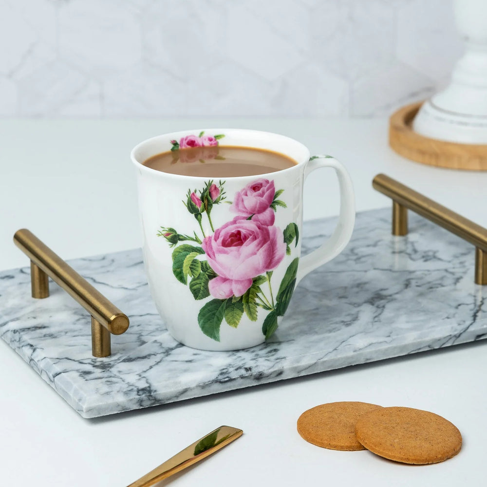 Pink Rose Java Mug