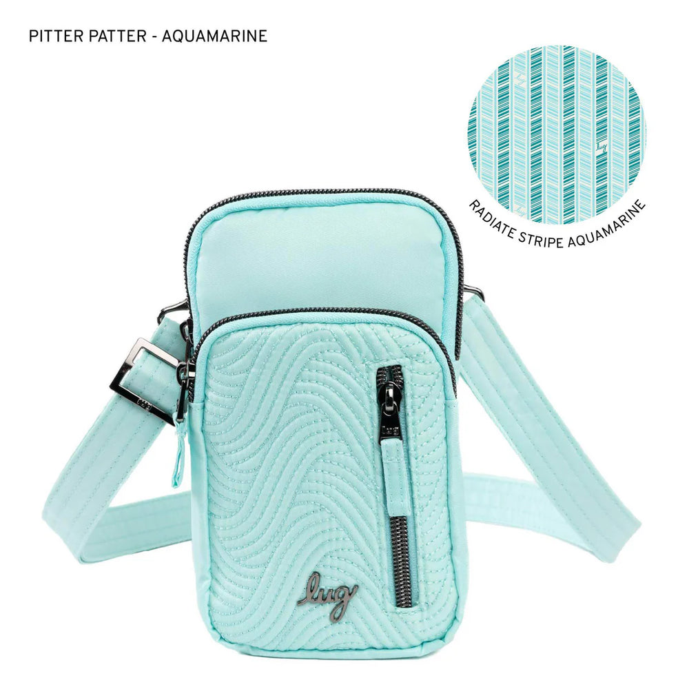 Lug Blue Pitter Patter Crossbody - Aquamarine