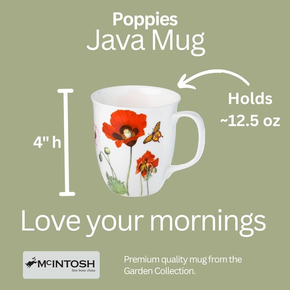 Poppies Java Mug