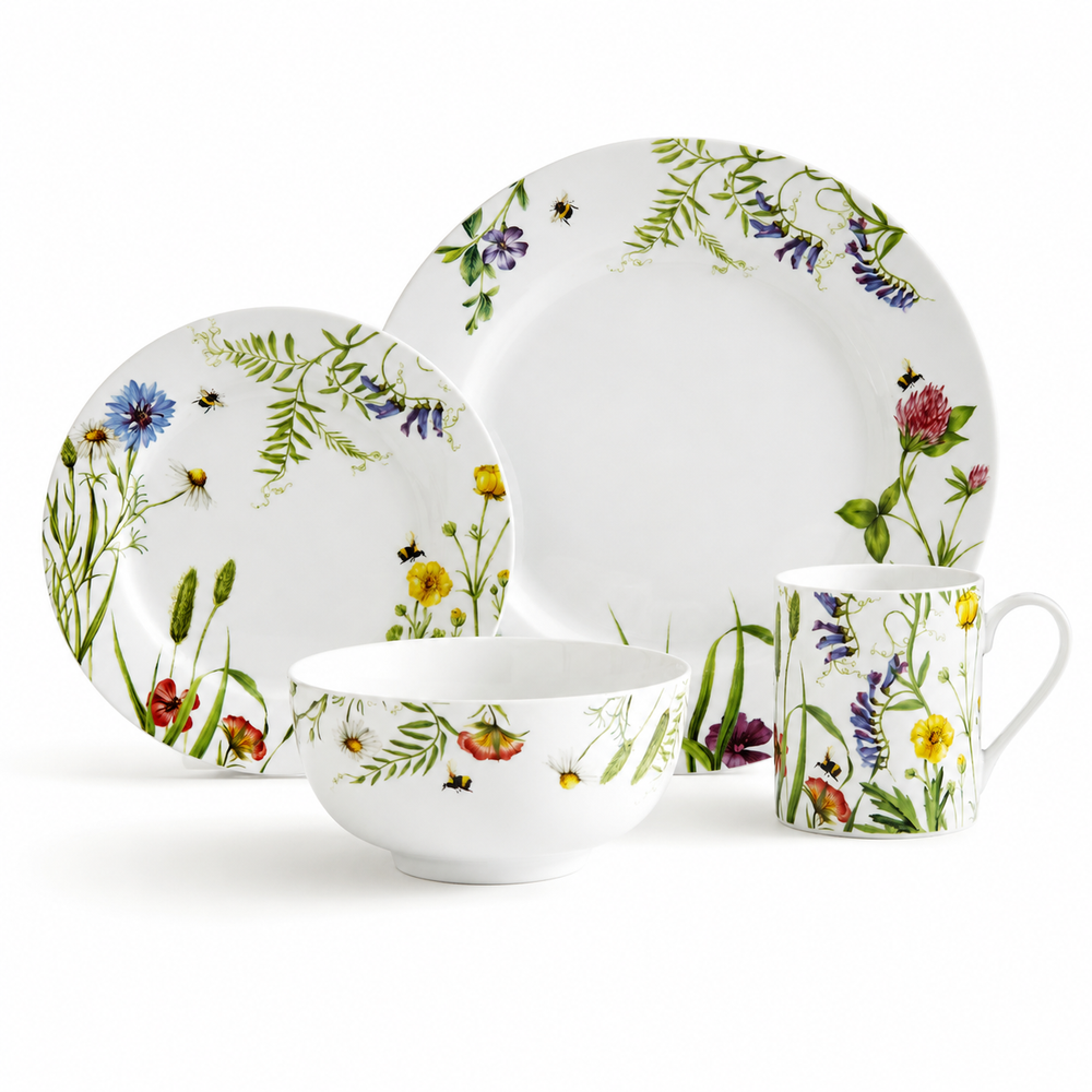 Portmeirion Home Bumble Bee 16pc Dinner Set