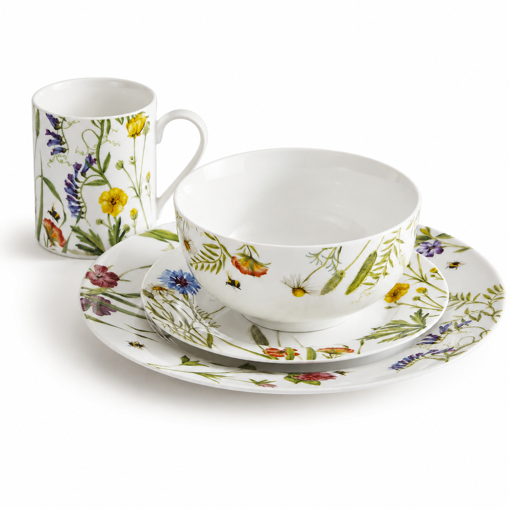 Portmeirion Home Bumble Bee 16pc Dinner Set