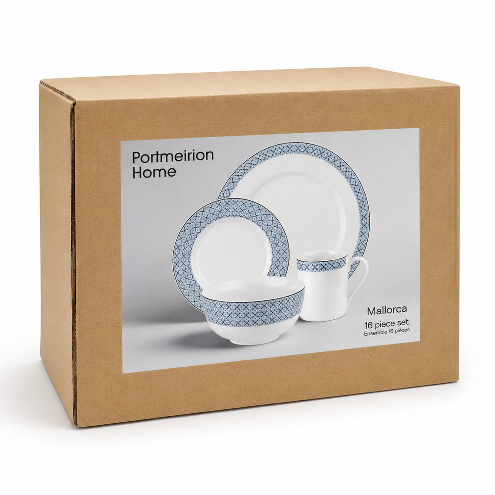 Portmeirion Home Mallorca 16pc Dinner Set