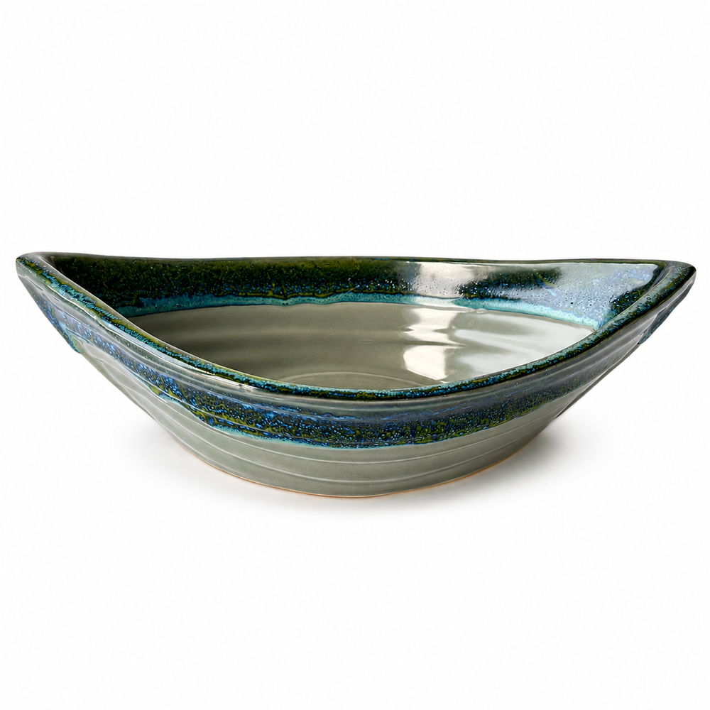 Pottery Dory Bowl - Forest Floor