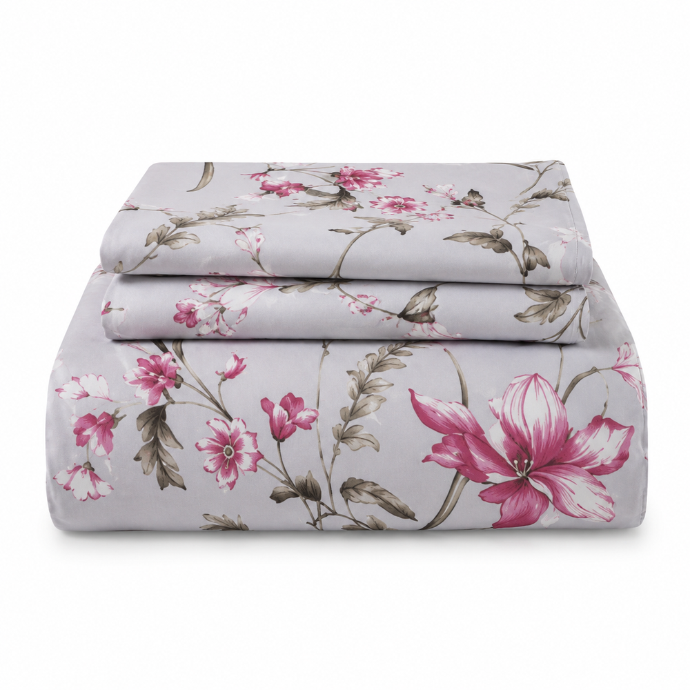 Printed Duvet Cover - Soft Floral