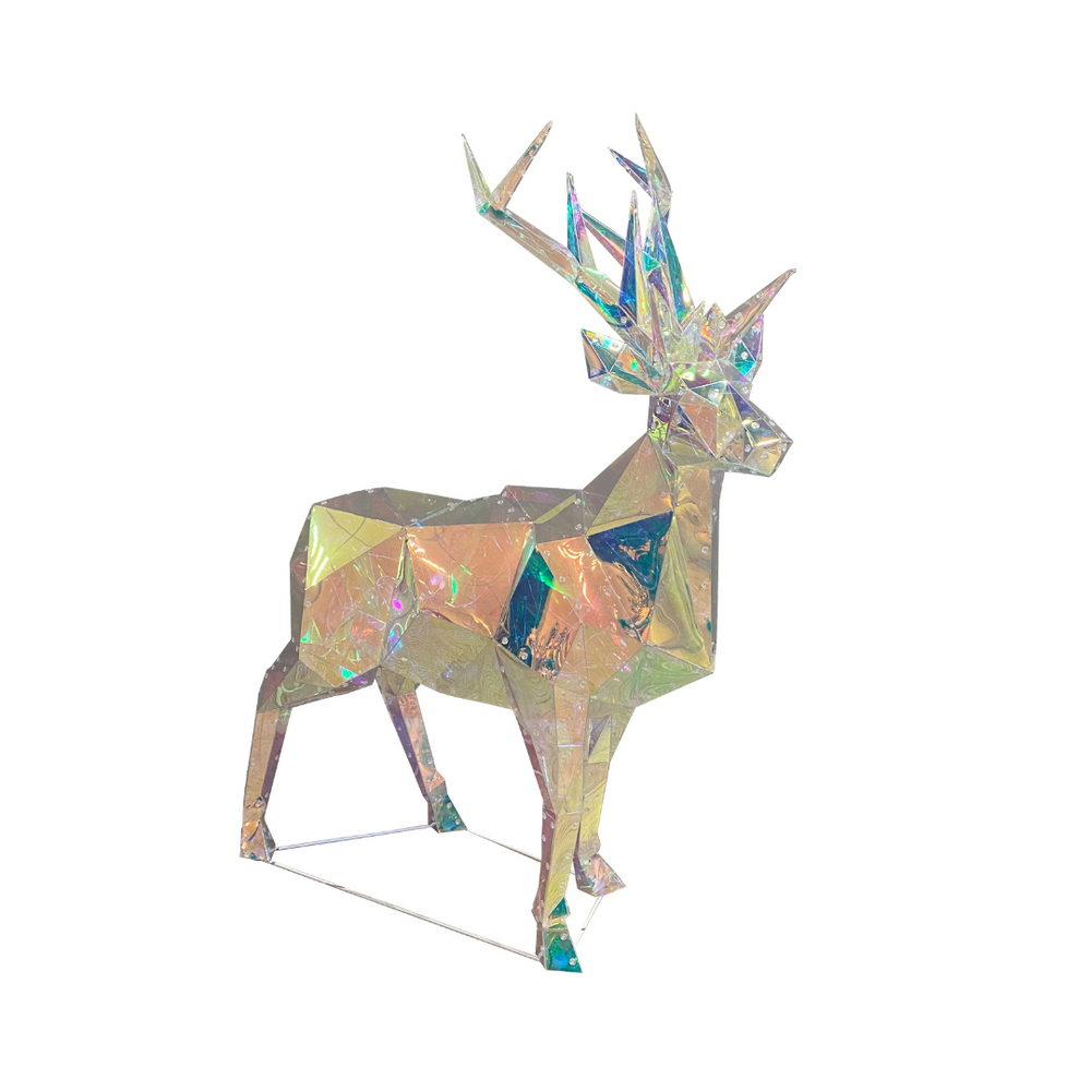 Prism Gem Lit Large Deer