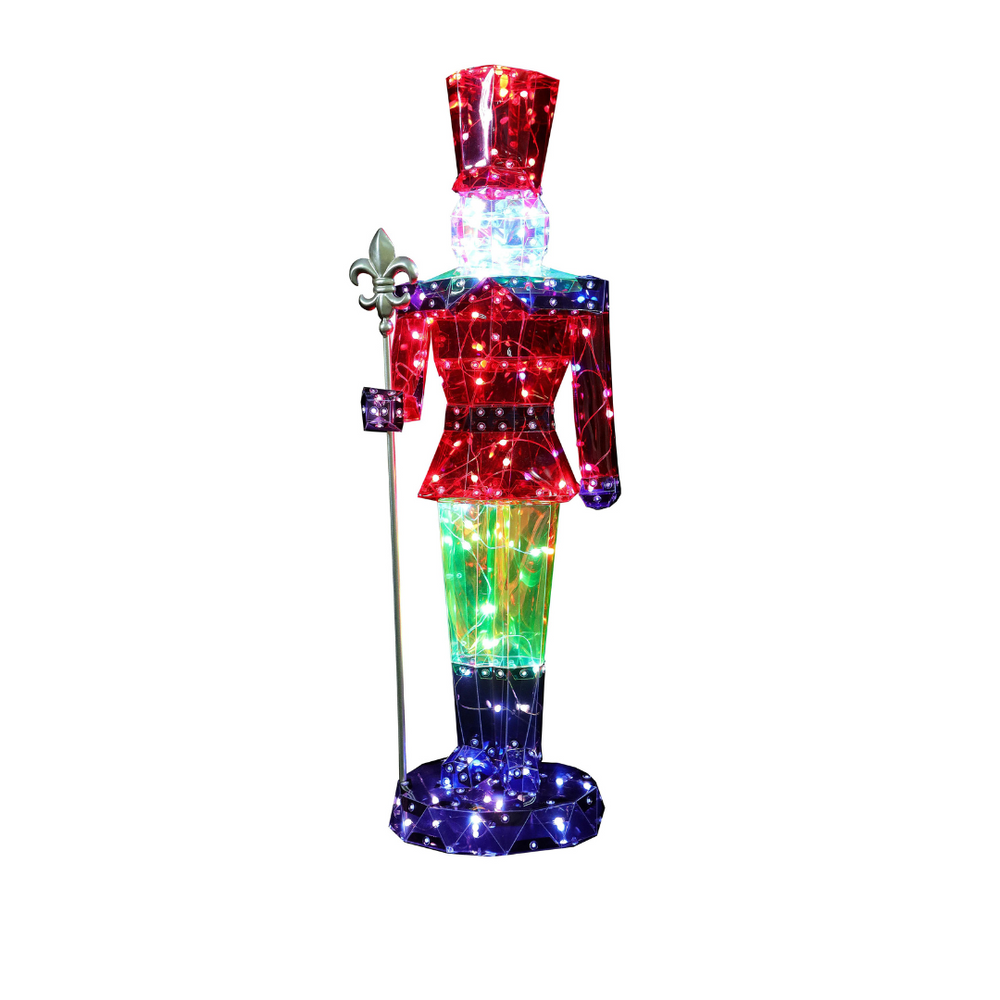 Prism Gem Lit Medium Nutcracker