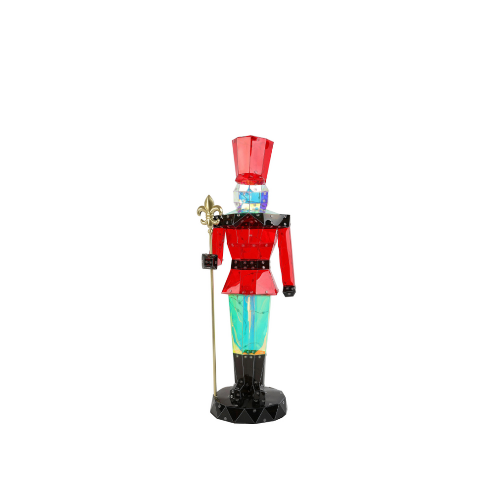 Prism Gem Lit Small Nutcracker