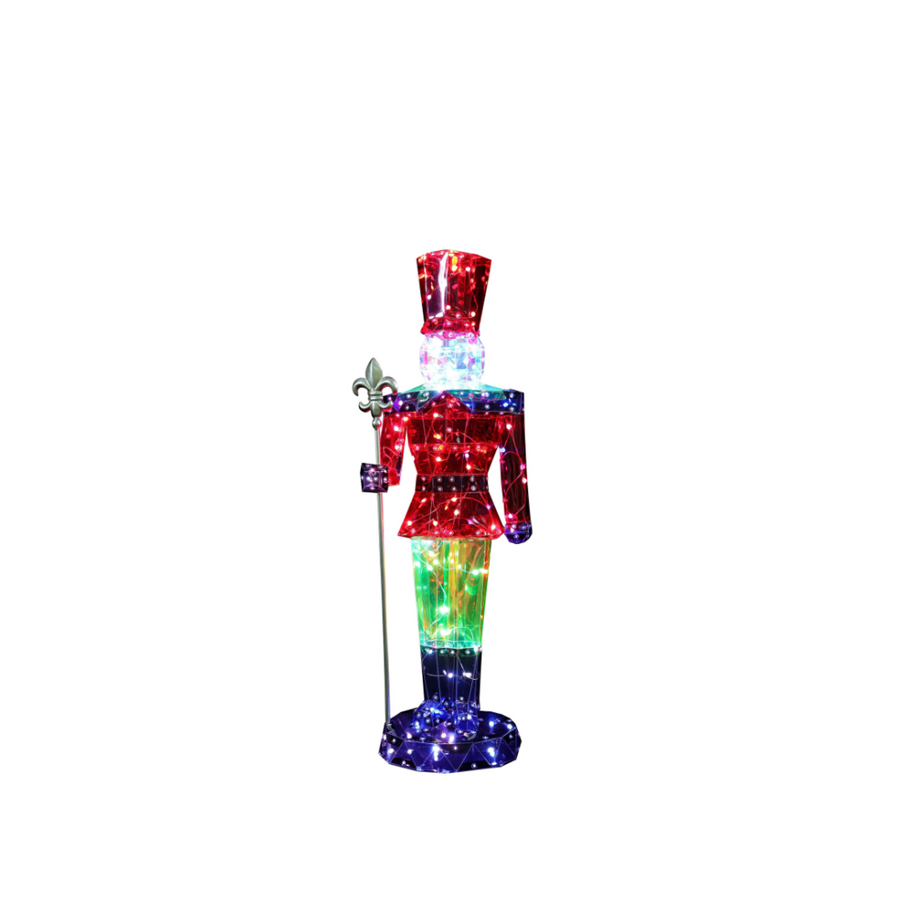 Prism Gem Lit Small Nutcracker