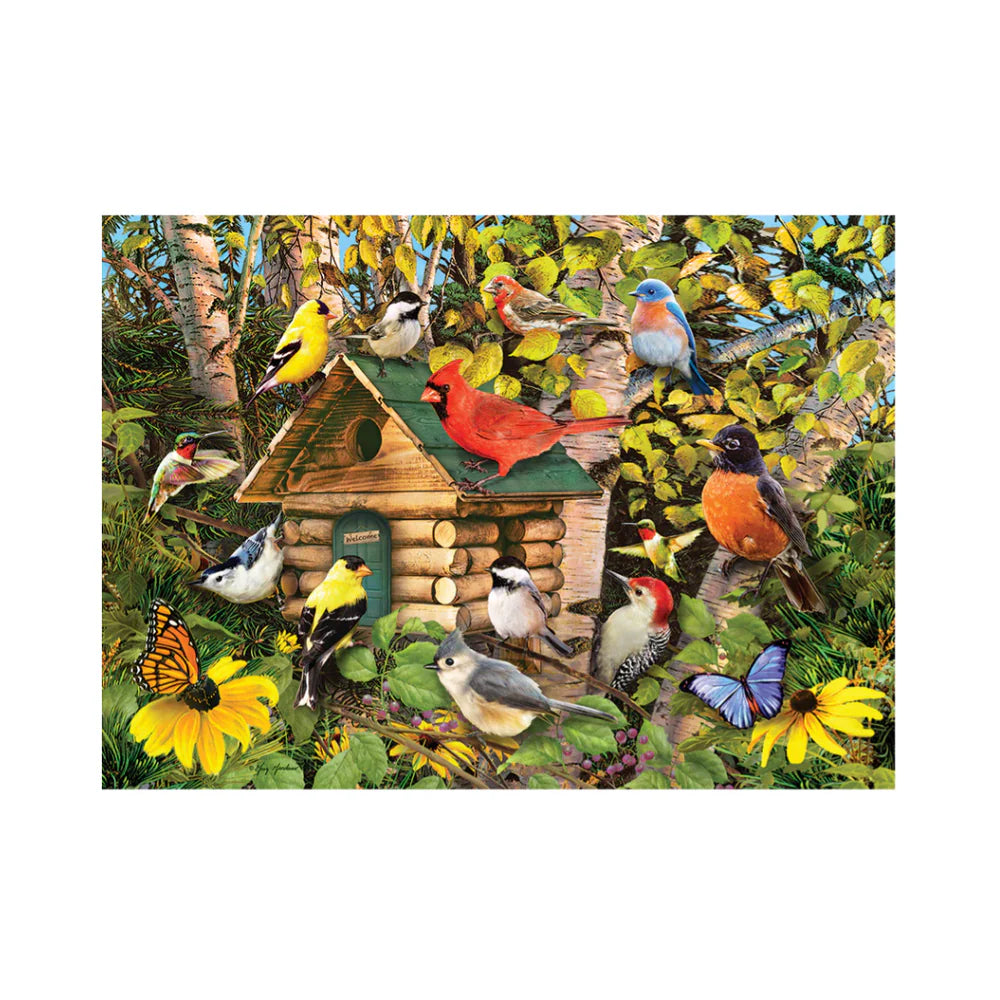 Cobble Hill Puzzles - Bird Cabin