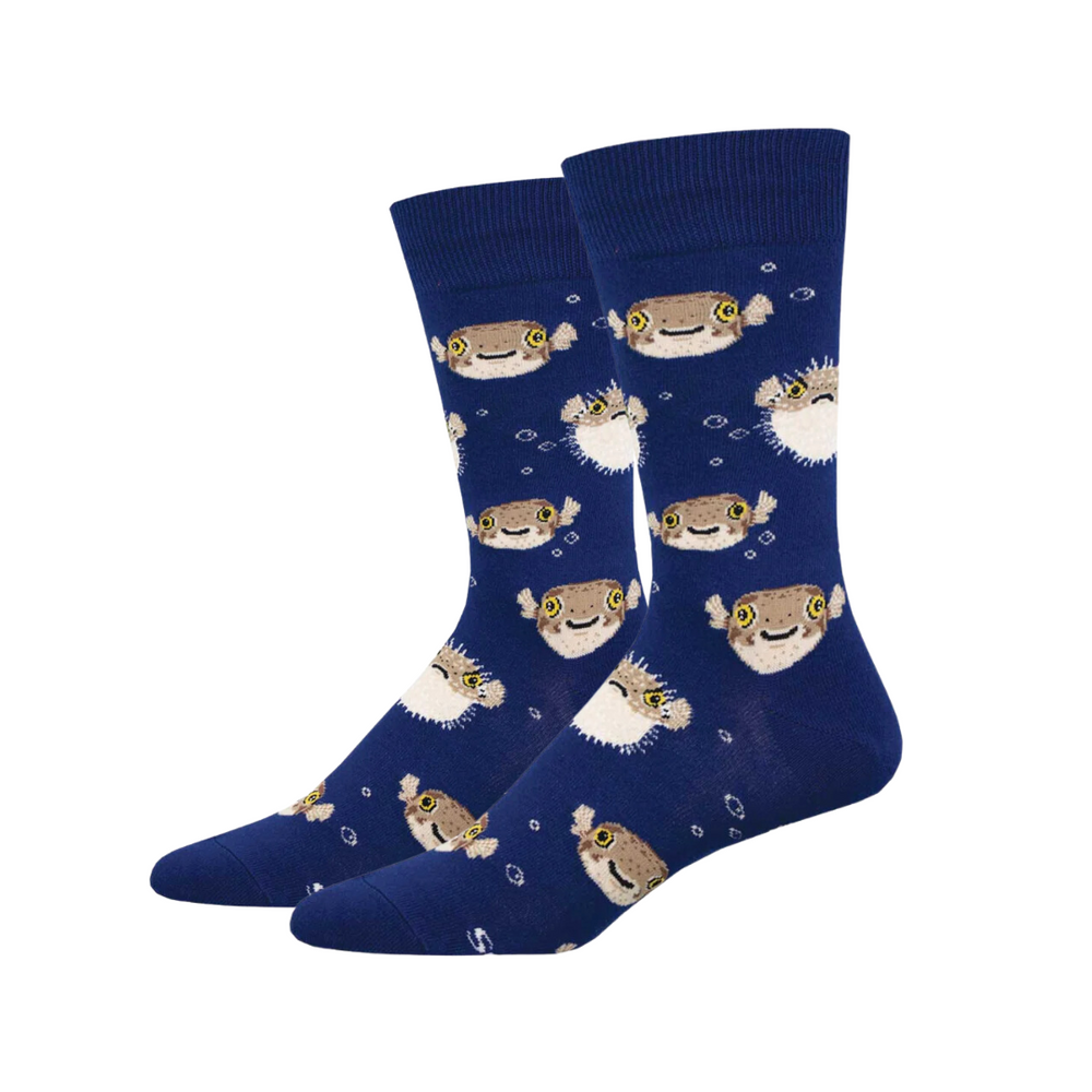 Socksmith Pufferfish - Navy