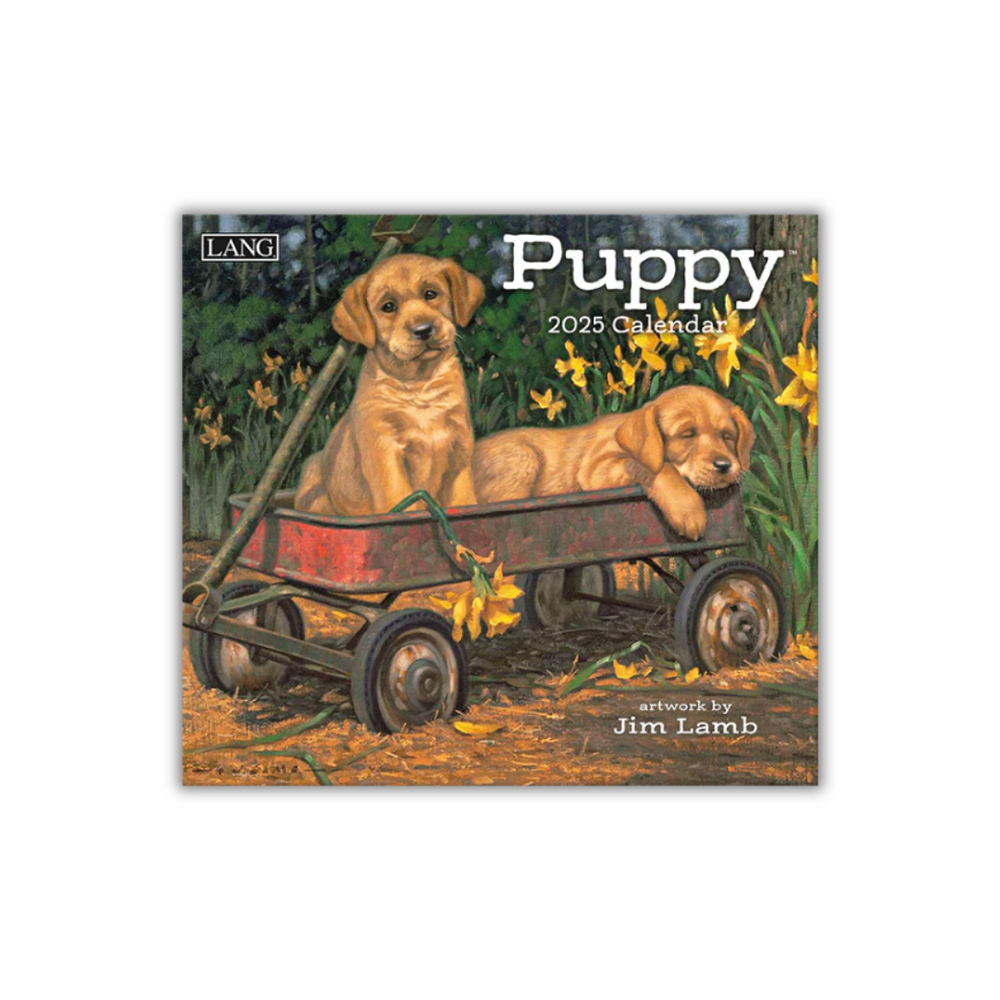 Lang 2025 Calendar - Puppy