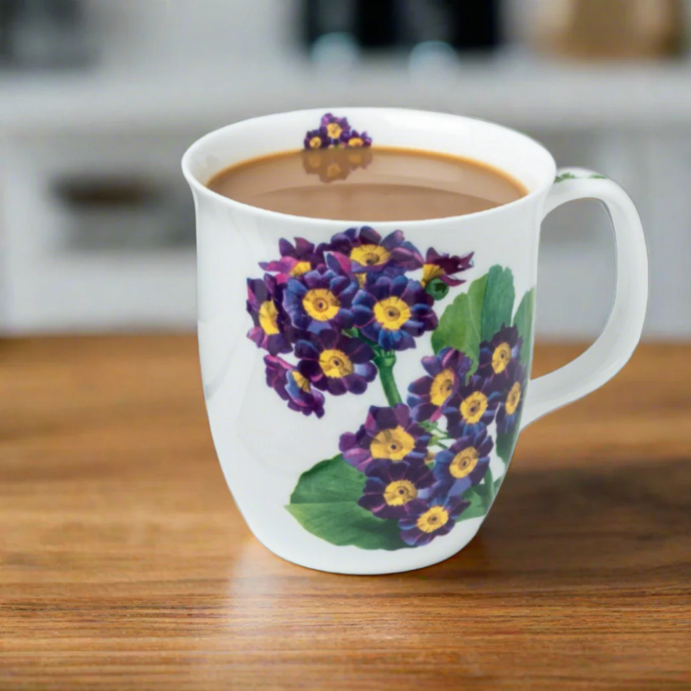 Purple Primrose Java Mug