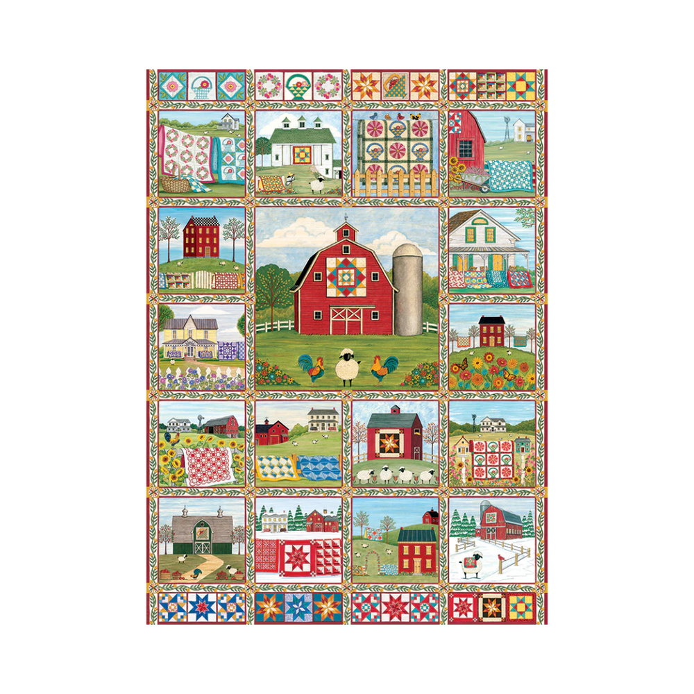 Cobble Hill Puzzles - Quilt Country