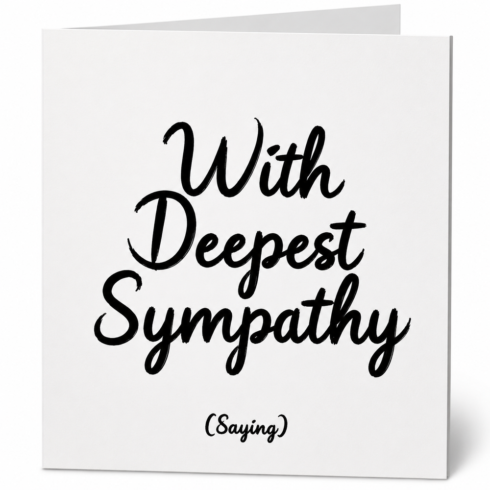 Quotables Card - Deepest Sympathy