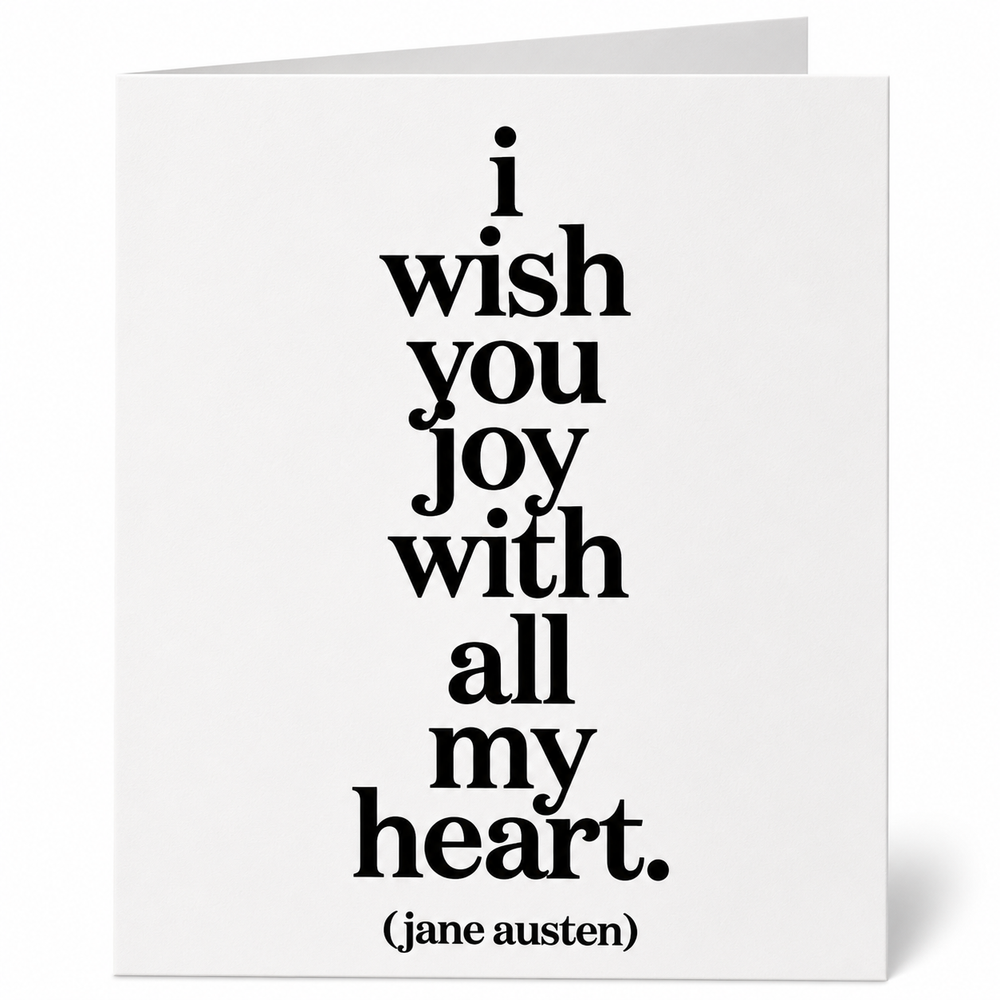 Quotables Card - I Wish You Joy