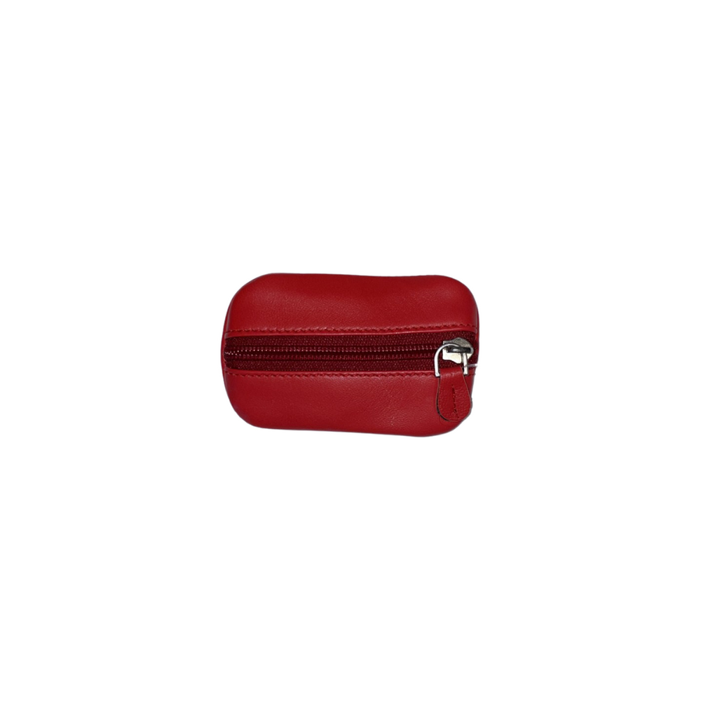 100% Indian Red Leather Coin Purse (CP-16)